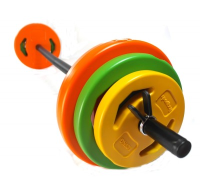 BodyPump Sportbay® värvilahendusega komplekt (20 kg)