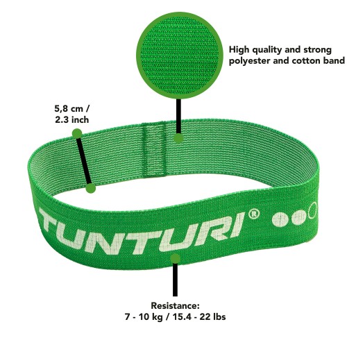 Mini Fitness-Lint TUNTURI Textile Band, keskmine