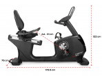 Velotrenažöör GYMSTICK RECUMBENT BIKE PRO 20.0