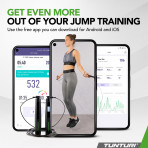 Huppenöör TUNTURI SMART JUMP ROPE