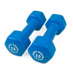 Vinüülhantlid 2.5kg BODYSOLID Vinyl Dumbbells