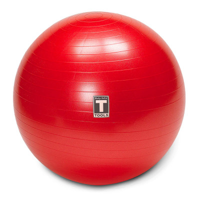 Võimlemispall BODYSOLID Antiburst Gymball 65cm Punane