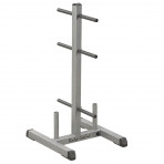 Raskusketaste ja kangi hoidja BODY-SOLID STANDARD PLATE TREE & BAR HOLDER