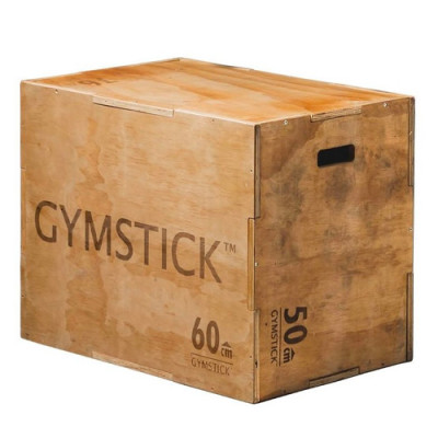Platvorm-Boks GYMSTICK Wooden Plyobox