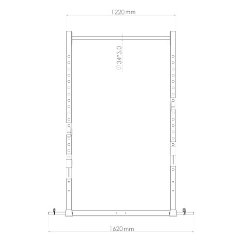 Jõutreening Raam RAW FITNESS Squatrack