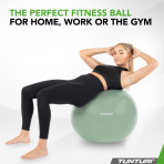 Fitness pall Tunturi Gymball 65-75cm, Mint, Anti Burst