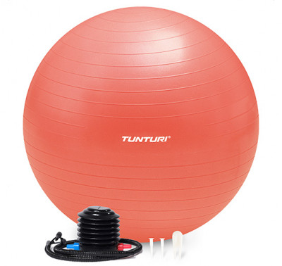 Fitness pall Tunturi Gymball 65-75cm, Rose gold, Anti Burst