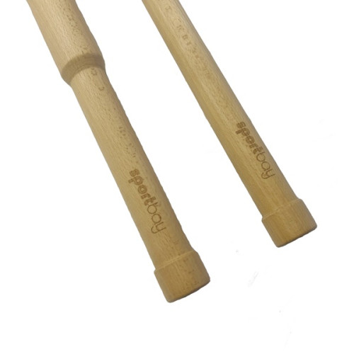 Sportbay adjustable Wooden Macebells (48 or 100 cm length) 