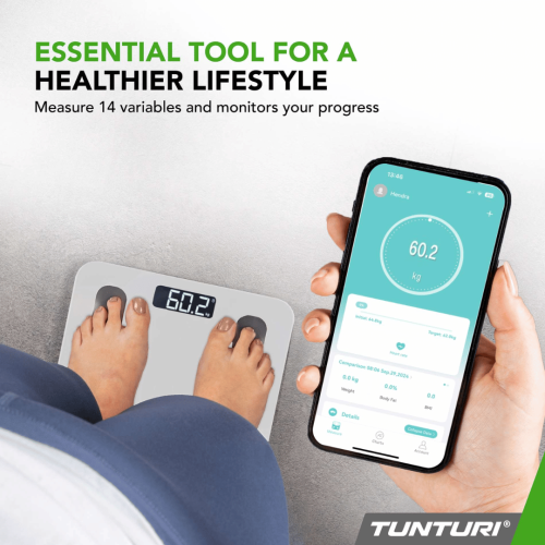 Smartkaalud TUNTURI SC30 SMART SCALE WITH APP