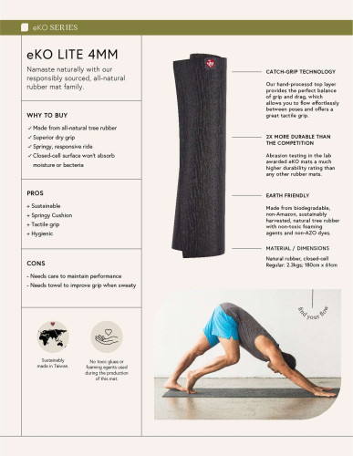 Joogamatt MANDUKA eKO® Lite (4mm)