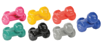 Viniliniai hanteliai Mambo Max Dumbbell 0,5–5 kg