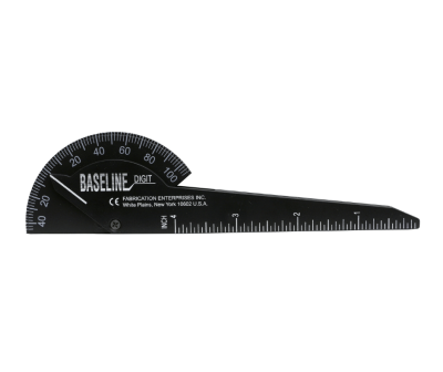 Goniometras pirštams Baseline plastic finger goniometer, 1-finger design