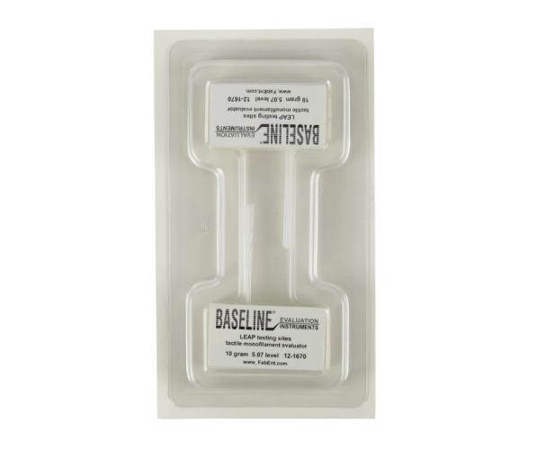 Korduvkasutatav monofilament Baseline Disposable Tactile monofilament evaluator, 5.07 (10 grammi), 20 tk