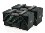 Reguleeritava kaaluga hantlid koos alusega Powerblock PRO 125 Commercial Includes Stand (2,2–56,7 kg)