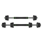 Svarmenų rinkinys TUNTURI Vinyl Barbell & Dumbbell set (20 / 28 kg)