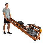 Irklavimo treniruoklis TUNTURI Fluid Rower Viking Pro V + SPH