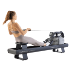 Irklavimo treniruoklis TUNTURI Platinum RW30 Rower. By Fluid