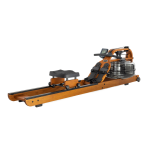 Irklavimo treniruoklis TUNTURI Fluid Rower Viking 3 V + SPH