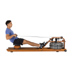 Irklavimo treniruoklis TUNTURI Fluid Rower Viking 3 V + SPH