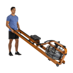 Irklavimo treniruoklis TUNTURI Fluid Rower Viking 3 V + SPH