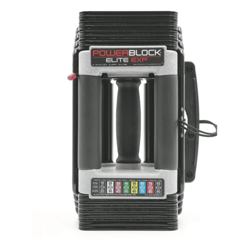 Reguliuojamo svorio svarmenys (2–41 kg) Powerblock Elite Expandable Pair