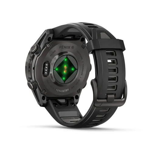 Laikrodis GARMIN Fenix 8, 43 mm, AMOLED, juodas