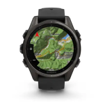 Laikrodis GARMIN Fenix 8, 43 mm, AMOLED, juodas