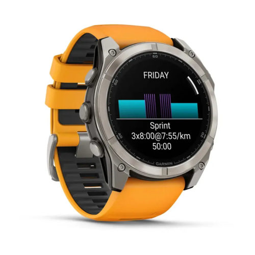 Kell GARMIN Fenix 8, 51 mm, AMOLED ekraan, titaanvärv