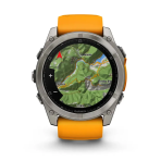 Kell GARMIN Fenix 8, 51 mm, AMOLED ekraan, titaanvärv