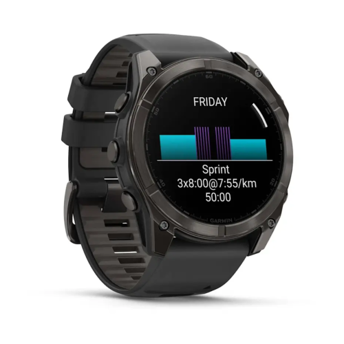 Kell GARMIN Fenix 8, 51 mm, AMOLED, Must värv