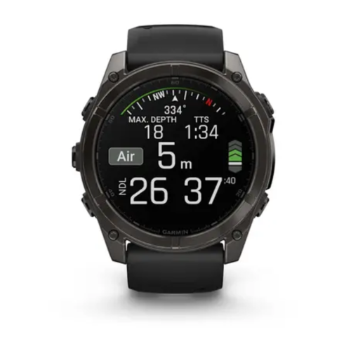 Kell GARMIN Fenix 8, 51 mm, AMOLED, Must värv