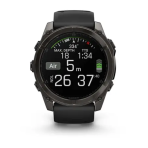 Kell GARMIN Fenix 8, 51 mm, AMOLED, Must värv