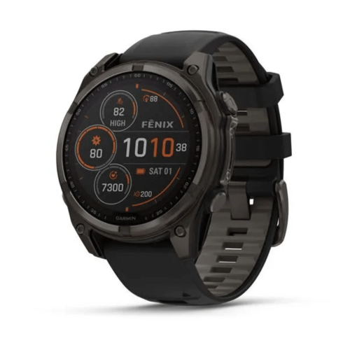 Laikrodis GARMIN Fenix 8, 47 mm, Sapphire Solar, juodas