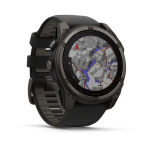 Laikrodis GARMIN Fenix 8, 47 mm, Sapphire Solar, juodas