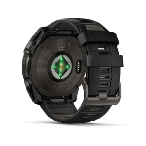Laikrodis GARMIN Fenix 8, 47 mm, Sapphire Solar, juodas
