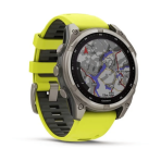 Laikrodis GARMIN Fenix 8, 47 mm, Sapphire Solar, geltonas