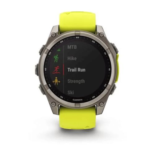 Laikrodis GARMIN Fenix 8, 47 mm, Sapphire Solar, geltonas