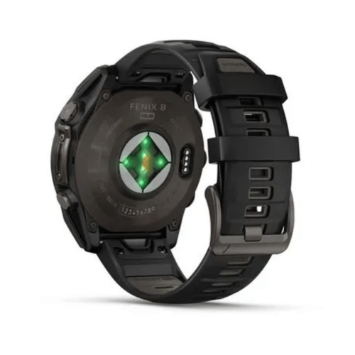 Kell GARMIN Fenix 8, 51 mm, Sapphire Solar, must