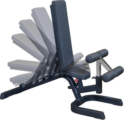 Treeningpink BODYSOLID Heavy Duty Flat Incline Decline