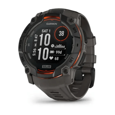 Aeg GARMIN Instinct 3, 50 mm, päikeseenergiaga, must