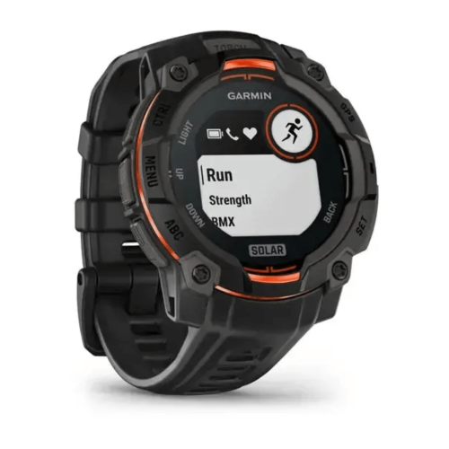 Laikrodis GARMIN Instinct 3, 45 mm, SOLAR, juodas