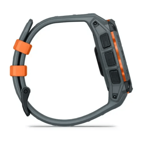 Laikrodis GARMIN Instinct 3, 45 mm, SOLAR, pilkas ir oranžinis