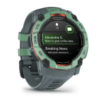 Kell GARMIN Instinct 3, 50 mm, AMOLED, hall ja roheline