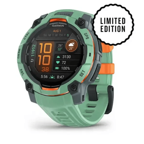 Kell GARMIN Instinct 3, 45 mm, AMOLED ekraaniga, roheline