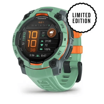 Kell GARMIN Instinct 3, 45 mm, AMOLED ekraaniga, roheline