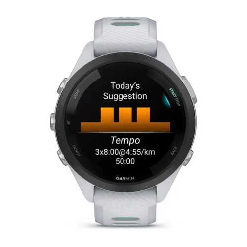 Kell GARMIN Forerunner 265s, 42 mm, valge