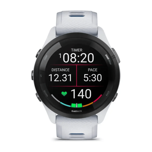 Kell GARMIN Forerunner 265, 46 mm, valge