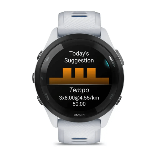 Kell GARMIN Forerunner 265, 46 mm, valge