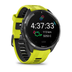 Laikrodis GARMIN Forerunner 965, 46 mm, geltonas
