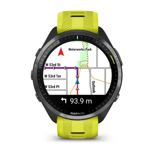 Laikrodis GARMIN Forerunner 965, 46 mm, geltonas